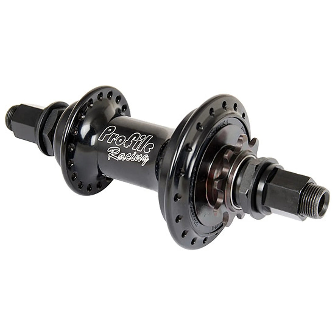 Profile Elite Rear Male Cassette Hub Black 9T