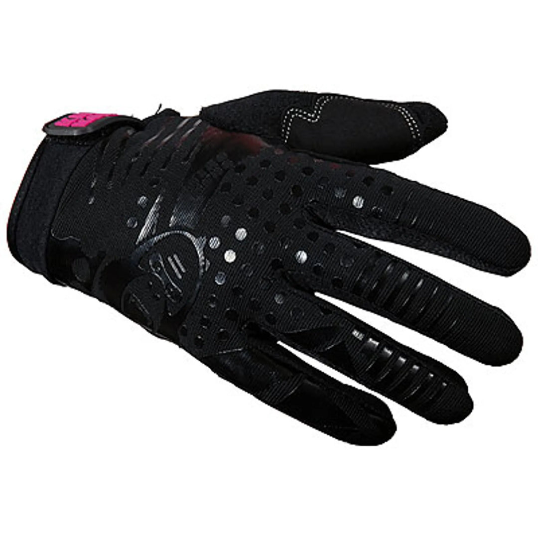 King Kong Pattern Gloves Black