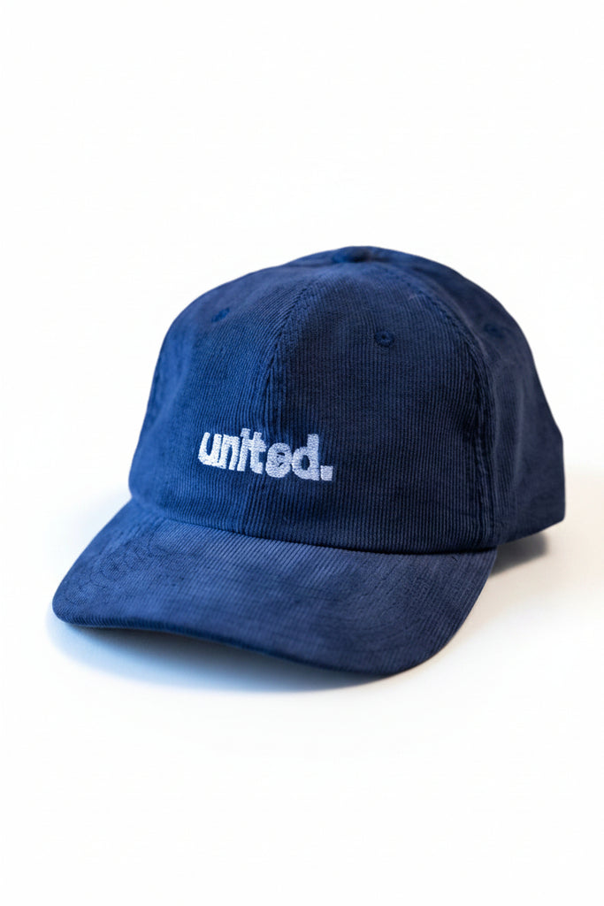 United Coastin Cordurouy Cap Blue