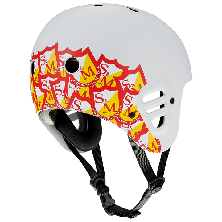 PRO-TEC FULL CUT CERTIFIED HELMET S&amp;M SHIELD SIG EDITION LIGHT GREY