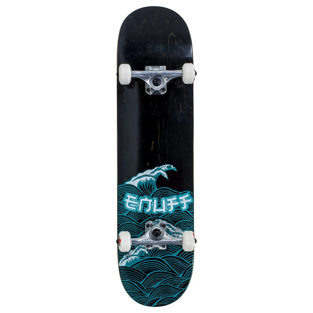 Enuff Big Wave Complete Skateboard Black / Blue 32 x 8 Inch