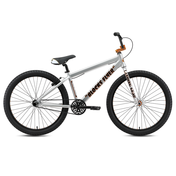 Se Bikes Blocks Flyer 26" Iced Out Silver