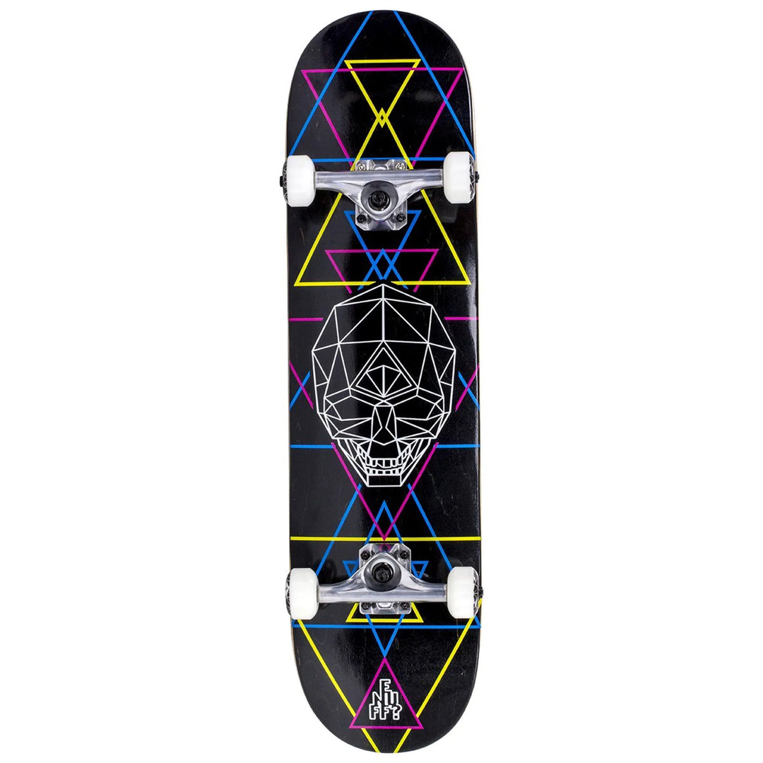 Enuff Geo Skull Complete Skateboard CMYK 32 x 8 Inch