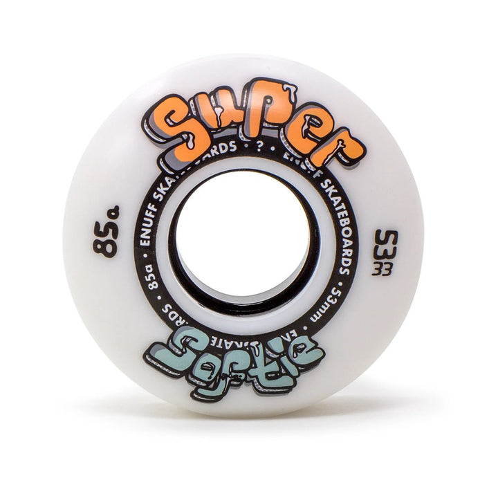 Enuff Super Softie Wheels White 53mm