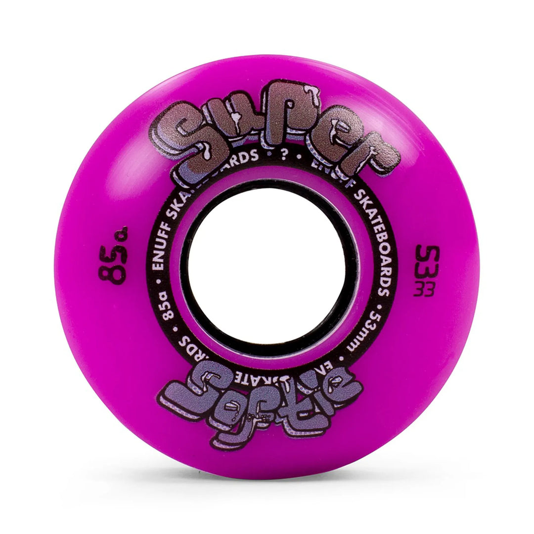 Enuff Super Softie Wheels Purple 53mm