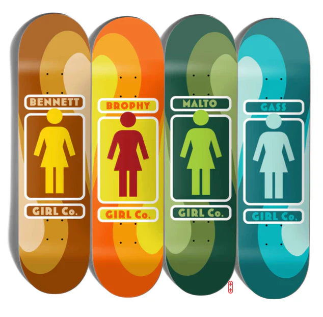 Girl Skateboard Deck 93 Til Lovers Sean Malto Twin Tip 8.5"