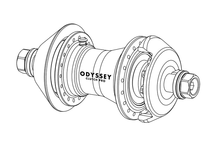 Odyssey Clutch Pro Hub Collar Drive Side