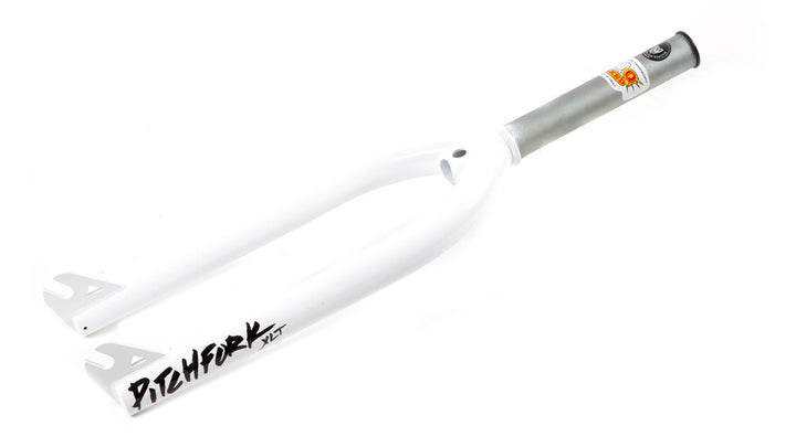 S&M 20" Pitchfork XLT White- Offset 33mm