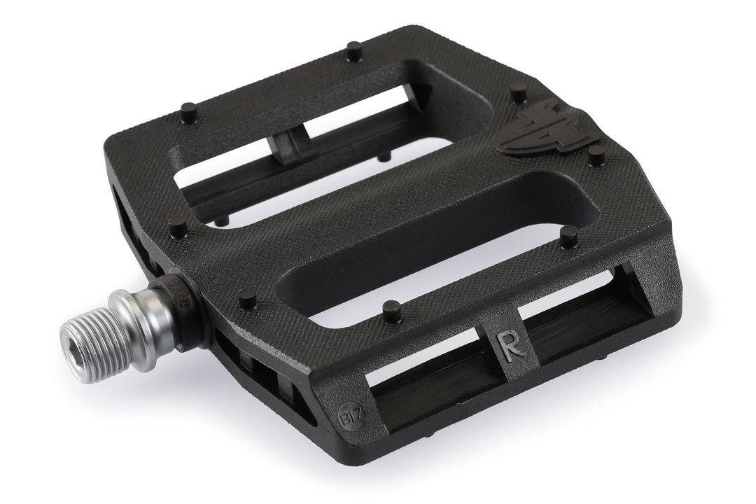 Premium Pedal PP Slim Plastic 9/16" Black