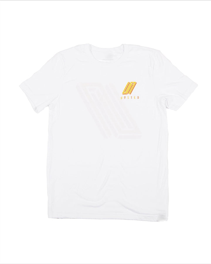 United Reborn T-Shirt White / Orange