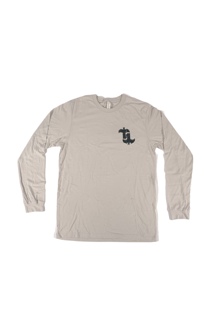 T1 All is One Long Sleeve T-Shirt Silver/Midnight