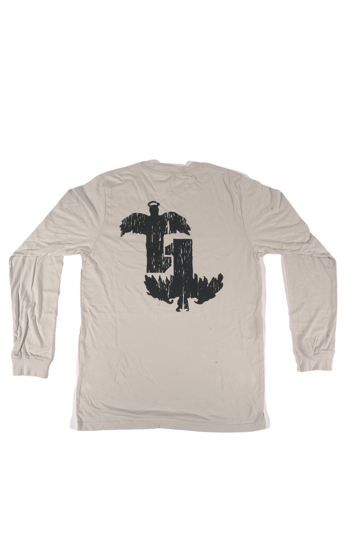 T1 All is One Long Sleeve T-Shirt Silver/Midnight