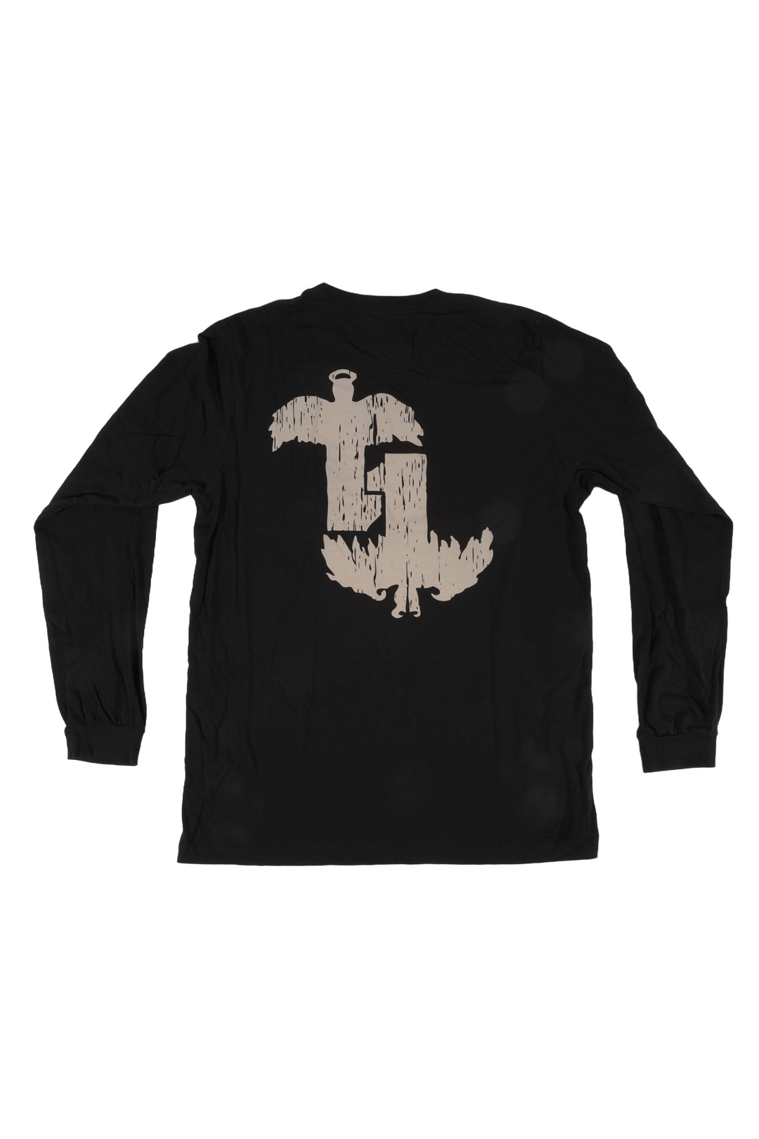 T1 All is One Long Sleeve T-Shirt Black/Discharge
