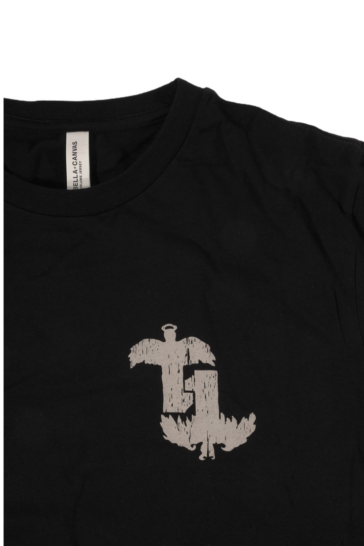 T1 All is One Long Sleeve T-Shirt Black/Discharge
