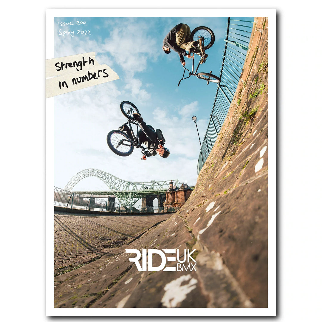 Ride UK BMX Issue 200 Magazine & Free Poster