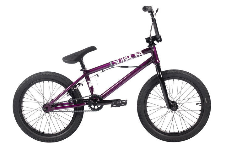 Subrosa Wings Park 18" BMX Bike Translucent Purple 17.5"