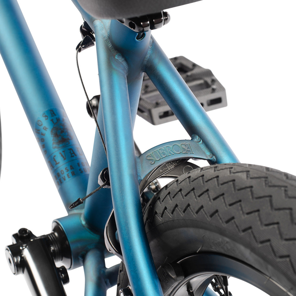 Subrosa Salvador FC 20" BMX Bike Matte Trans Blue 21"