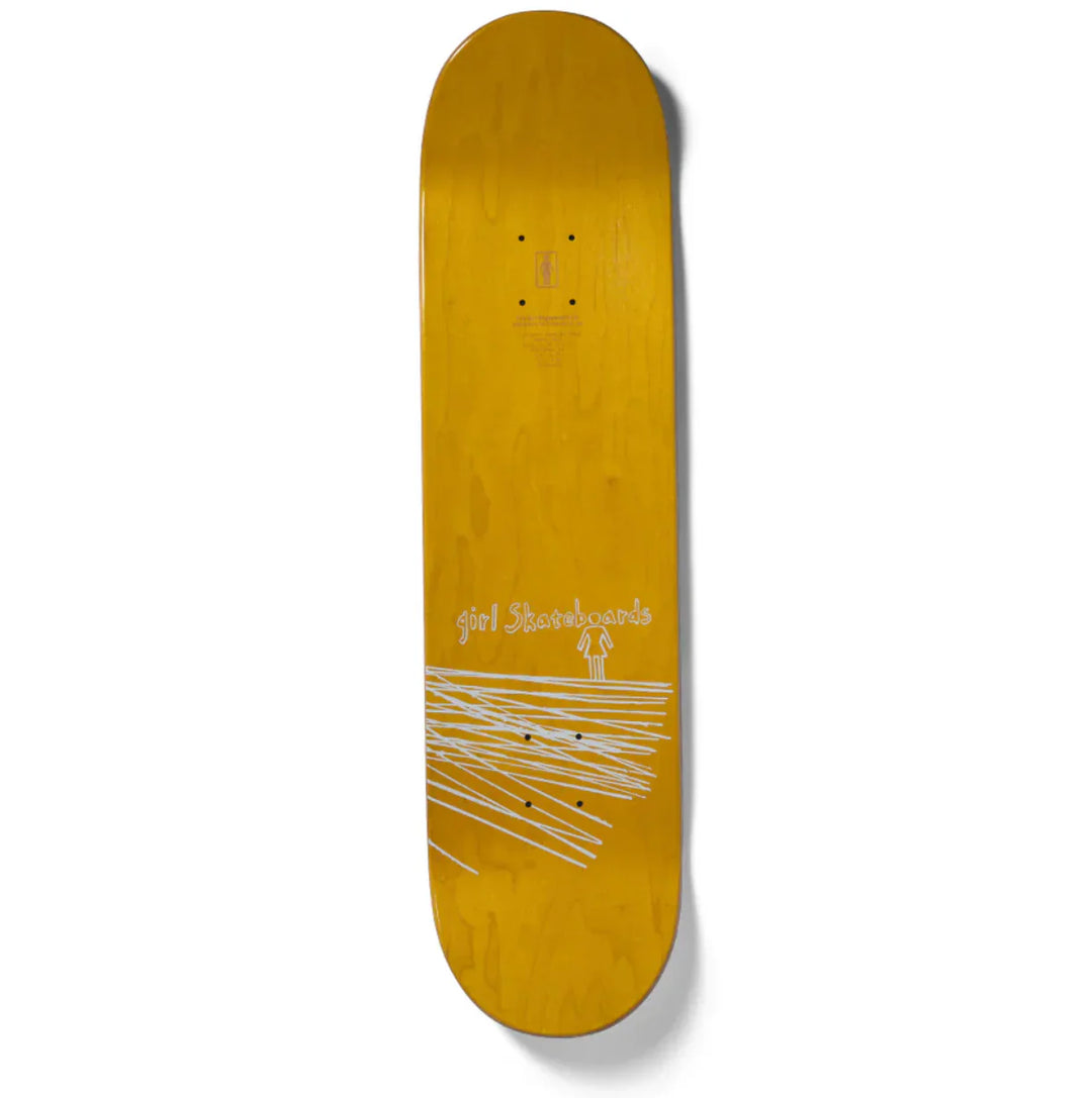 Girl Skateboard Deck The Suzuki Method Niels Bennett 8.25"