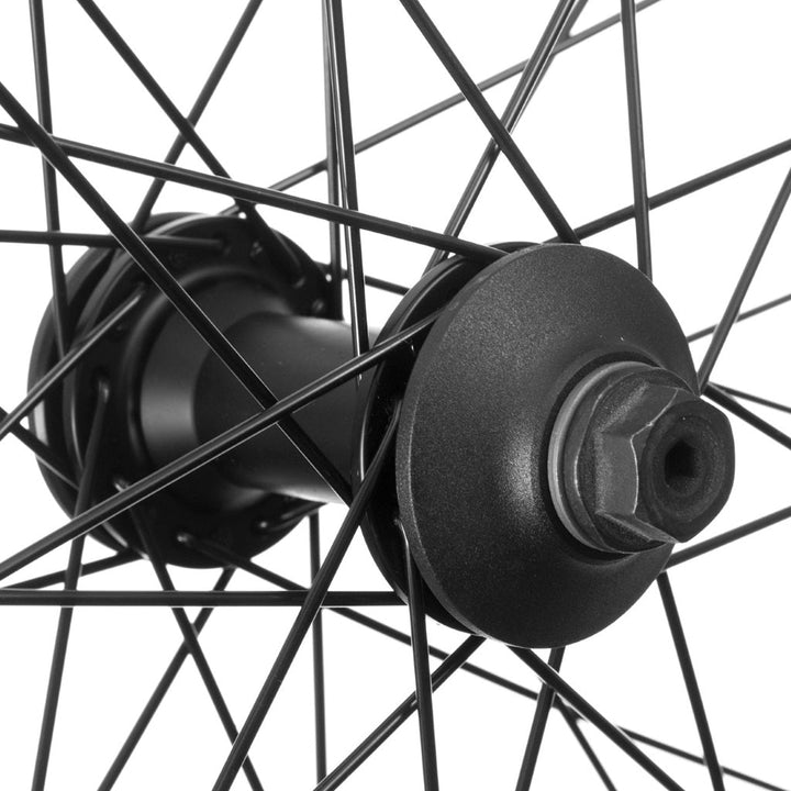 Stranger Crux V2 Front Hub Matte Black 10mm 3/8"