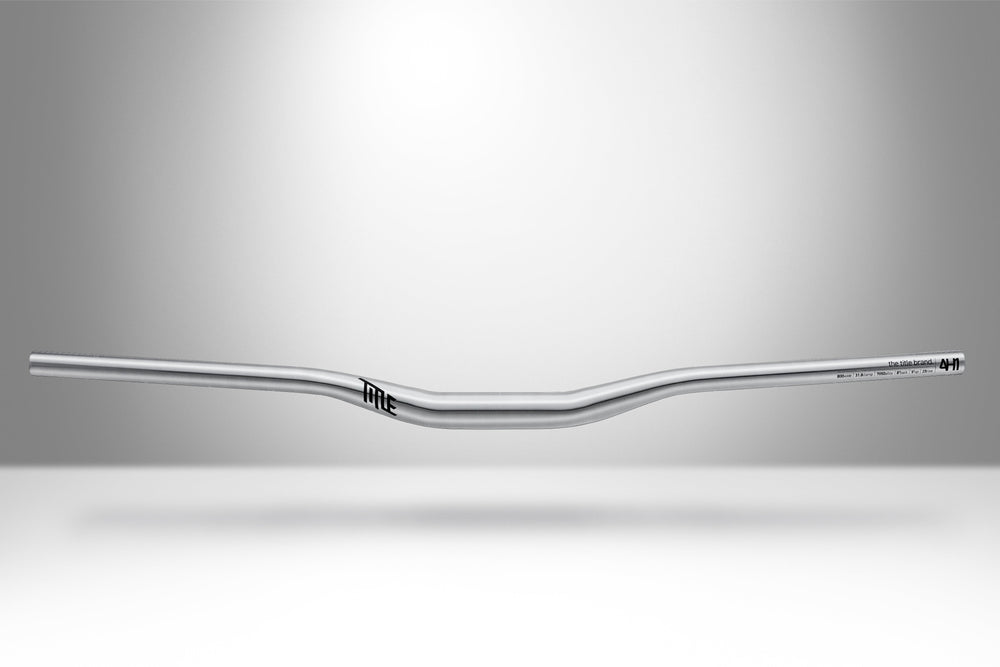 Title MTB Chrome AH1 mountain bike handlebar silver polished finish