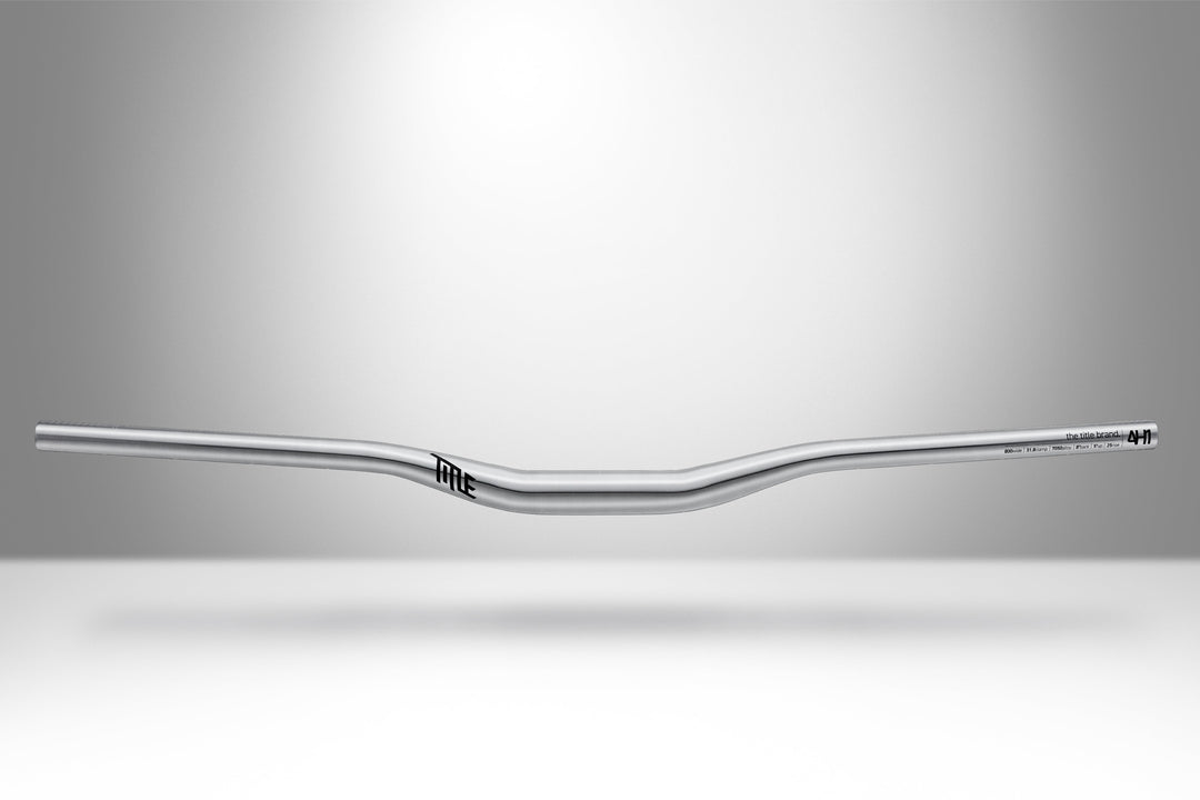 Title MTB Chrome AH1 mountain bike handlebar silver polished finish