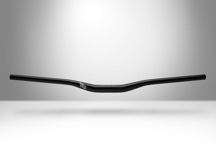 AH1 31.8 - Title MTB black aluminum mountain bike handlebar 25mm rise 