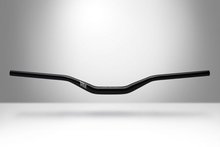 AH1 31.8 - Title MTB black aluminum mountain bike handlebar 50mm rise