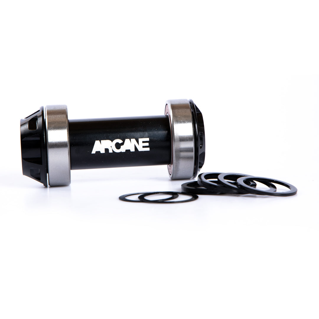 Arcane Mid Bottom Bracket - Black 22mm | BMX