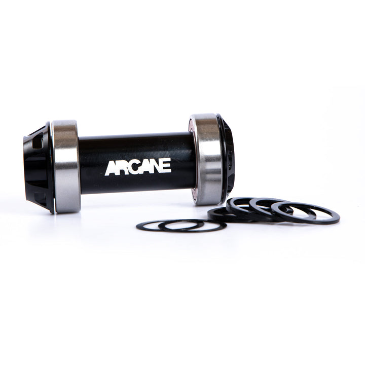 Arcane Mid Bottom Bracket - Black 22mm | BMX