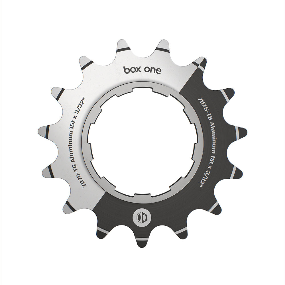 Box One Single Speed Aluminium Cogs Black