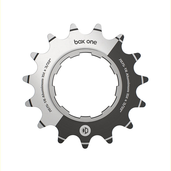 Box One Single Speed Aluminium Cogs Black