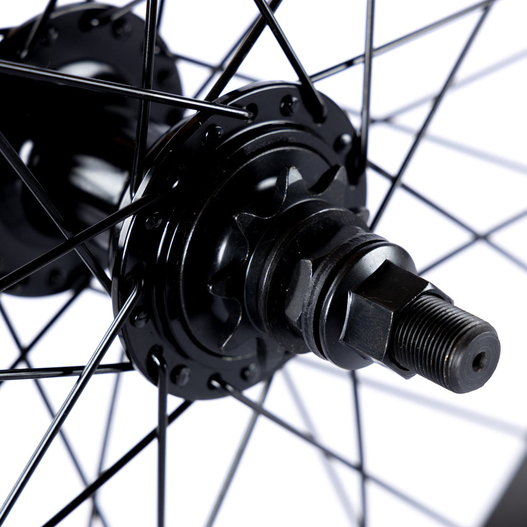 Backyard RHD Cassette Rear Wheel Black 9 Tooth