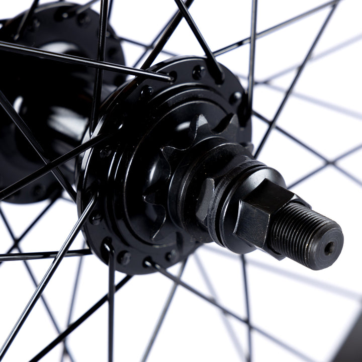 Backyard RHD Cassette Rear Wheel Black 9 Tooth