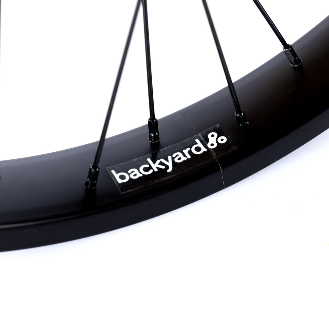 Backyard RHD Cassette Rear Wheel Black 9 Tooth