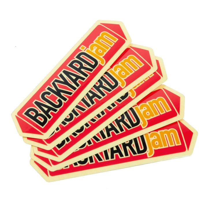 Backyard Jam Stickers 5 Assorted