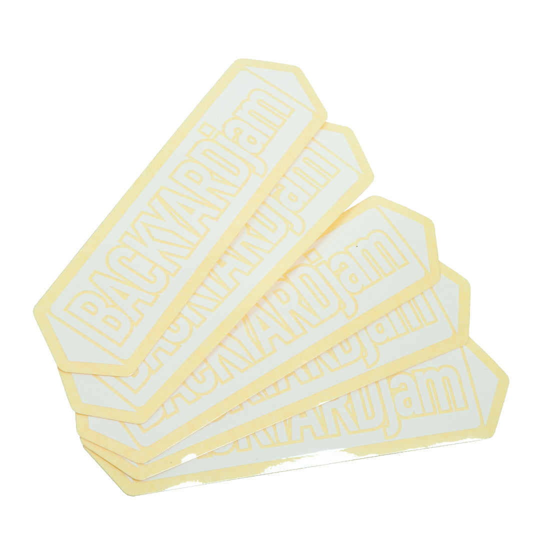 Backyard Jam Stickers 5 Assorted