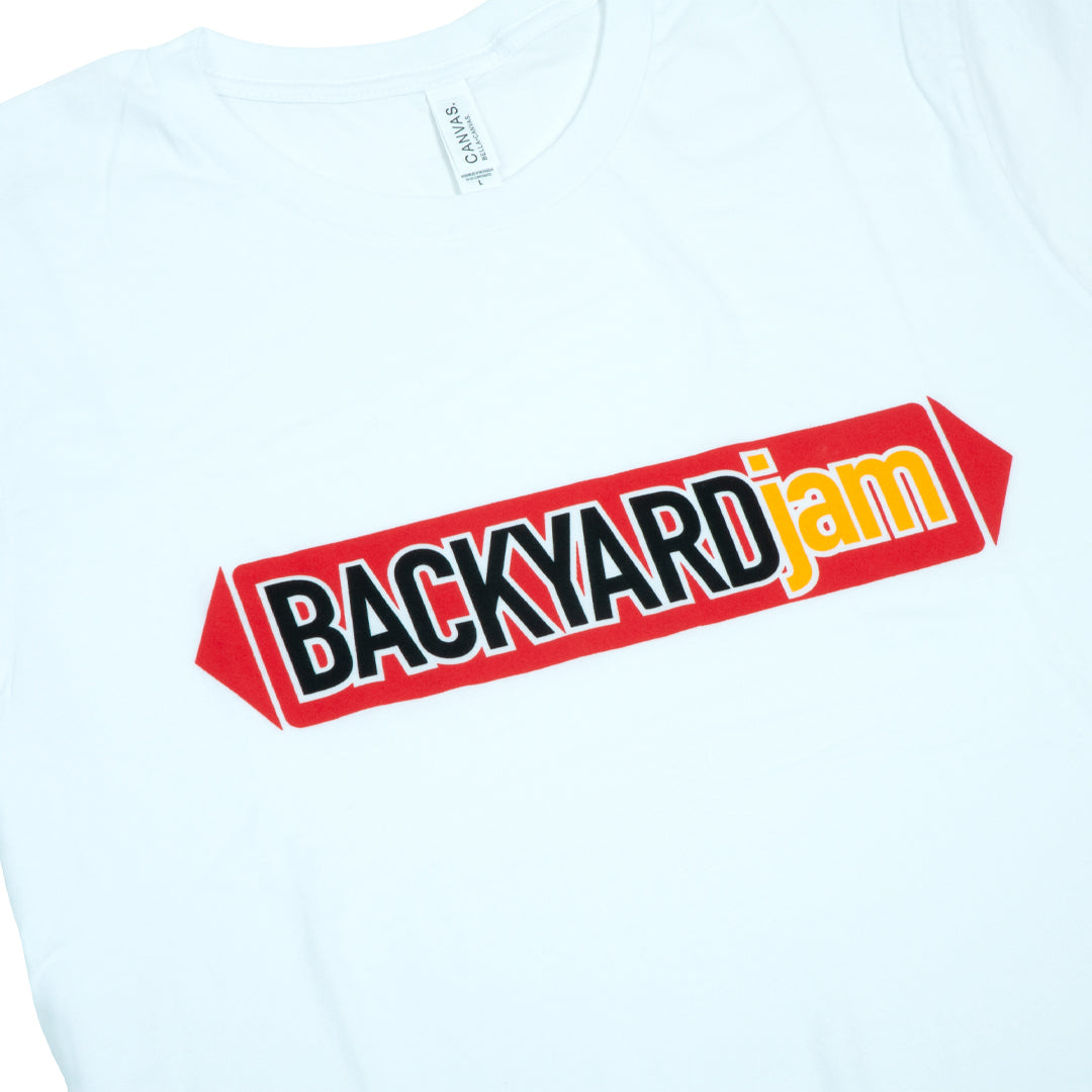 Backyard Jam Logo T-Shirt White