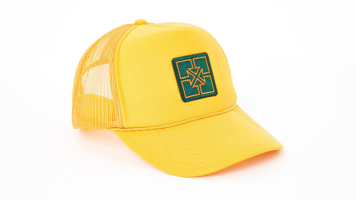 FIT Key Patch Trucker Hat Gold