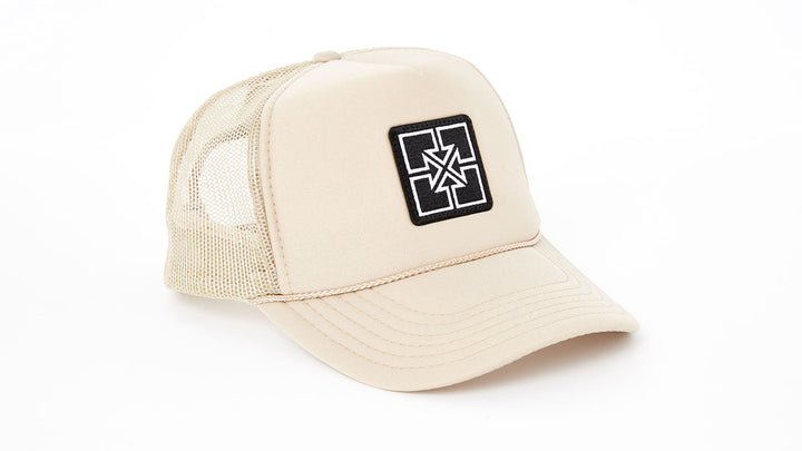 FIT Key Patch Trucker Hat Gold