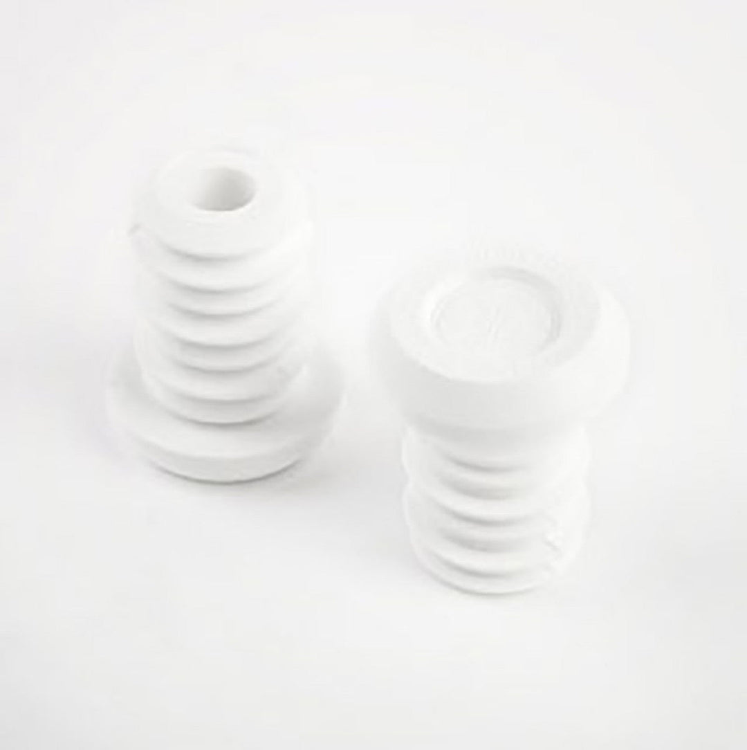 FIT Push-in End Plugs Pair Black