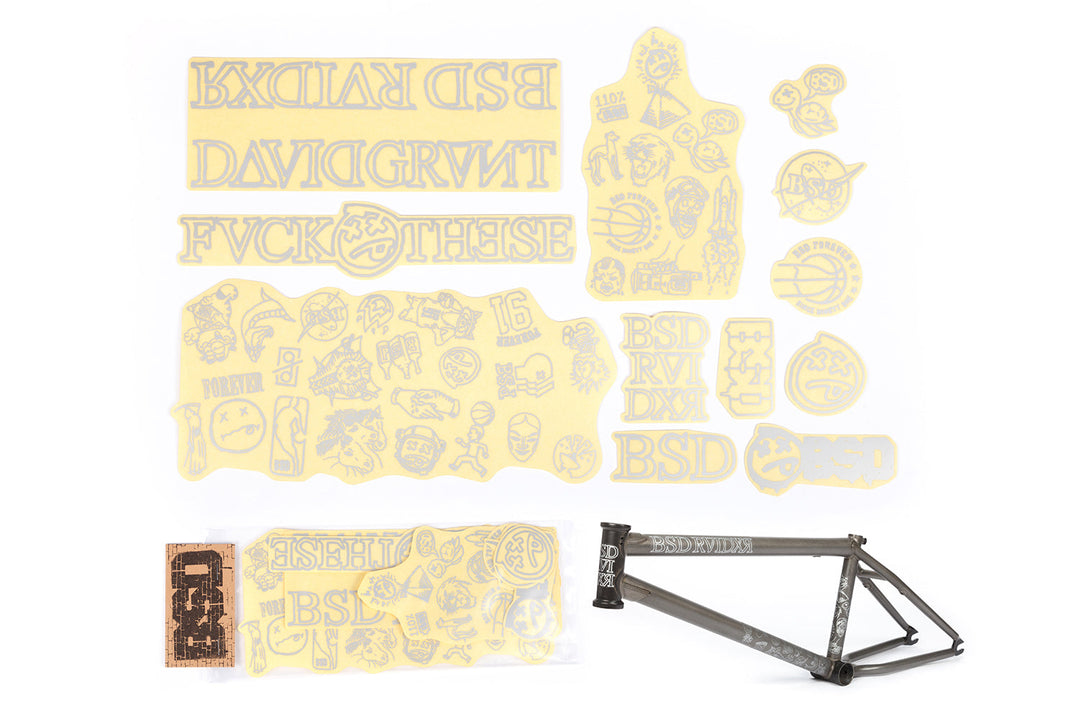 BSD Frame Sticker Packs