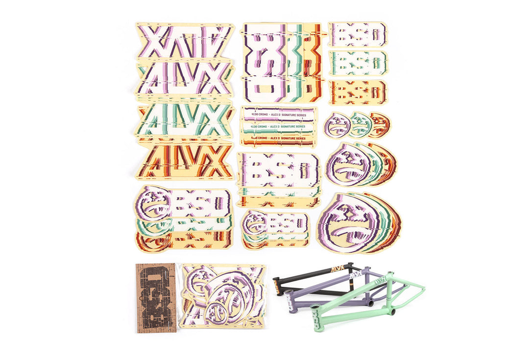 BSD Frame Sticker Packs