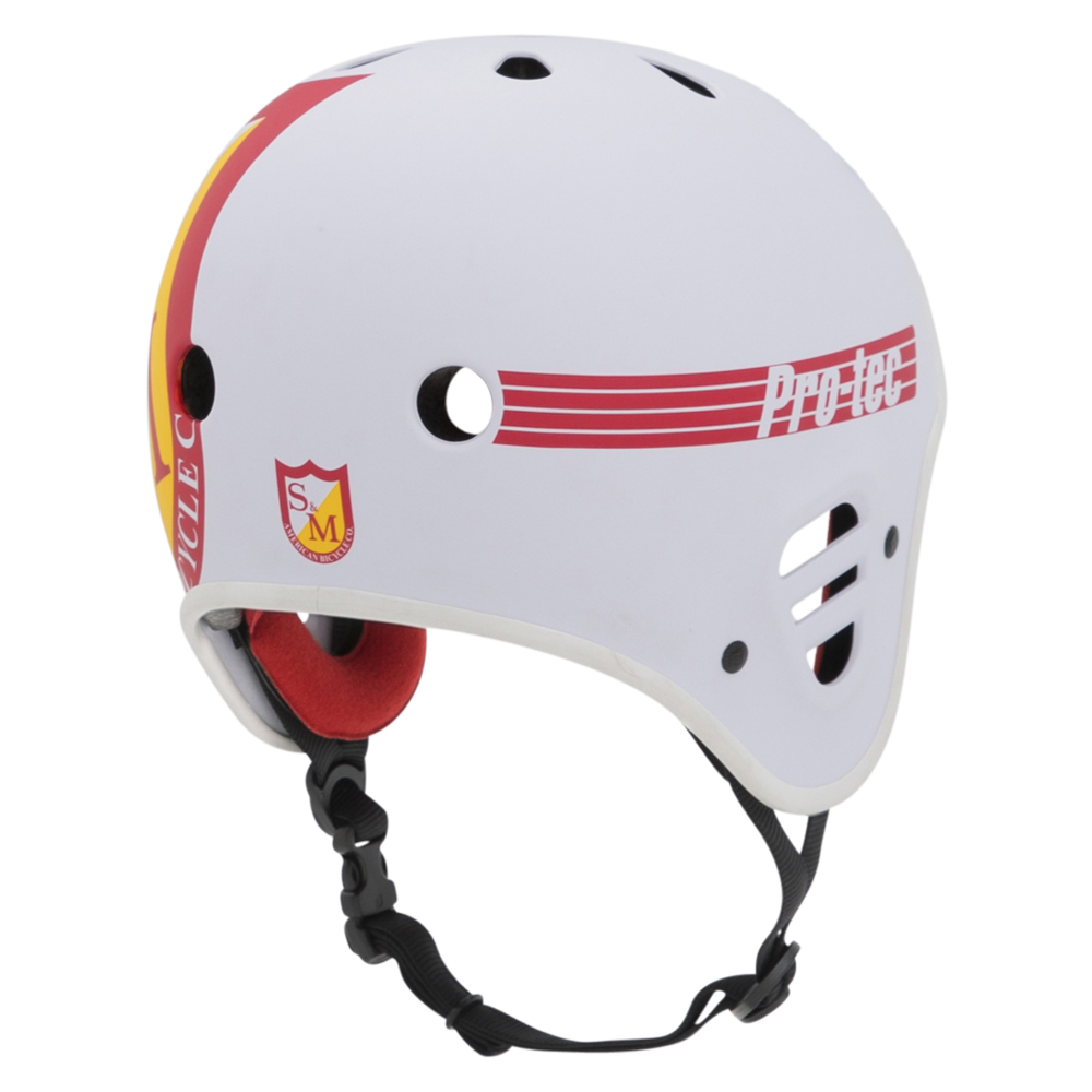 Pro-Tec Full Cut Certified S&M Helmet White