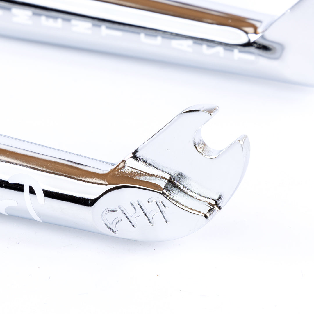 Cult IC Sect V4 26" Forks 28mm Rake - Chrome 10mm (3/8") | BMX
