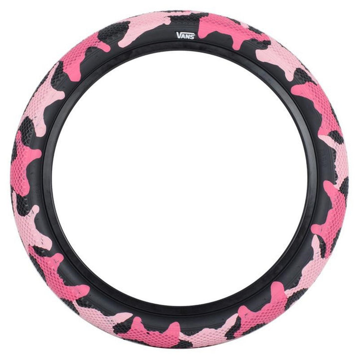 Cult Vans Tyre 16" Pink Camo / Black Sidewall 2.30"