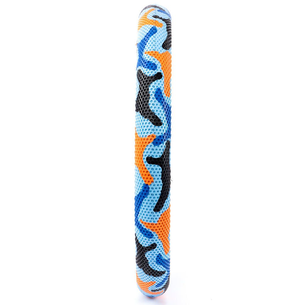 Cult Vans Tyre - Blue / Orange Camo With Black Sidewall 2.40" | BMX