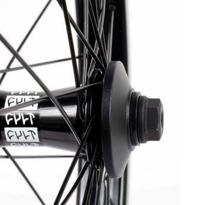 Cult Crew Nylon Front Hubguards Black 10mm Pair