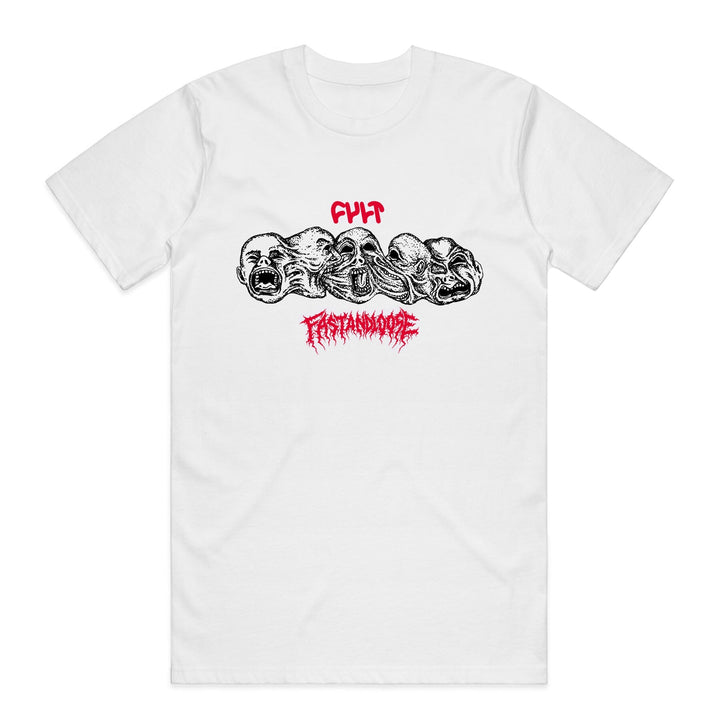Cult x Fast And Loose Dysphoria T-Shirt White