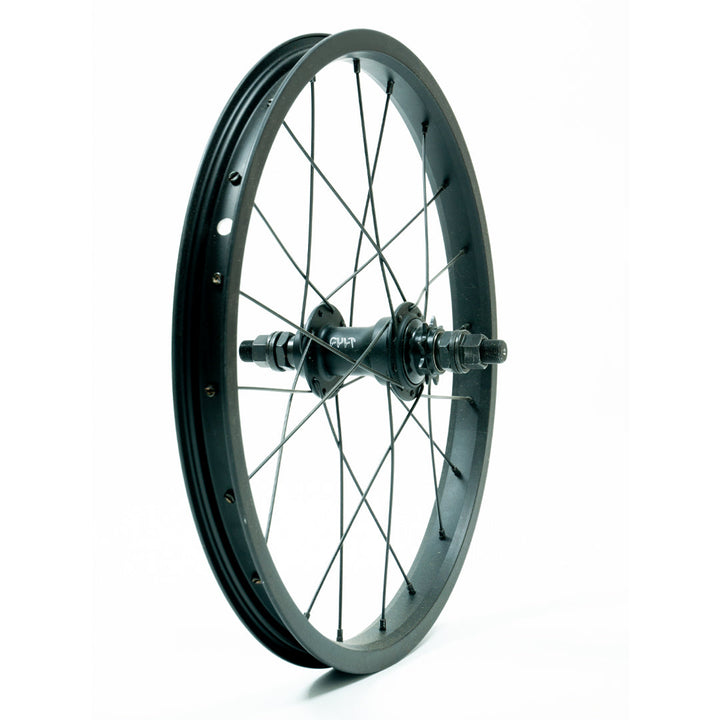 Cult Juvi 18" Cassette Wheel Black 9 Tooth