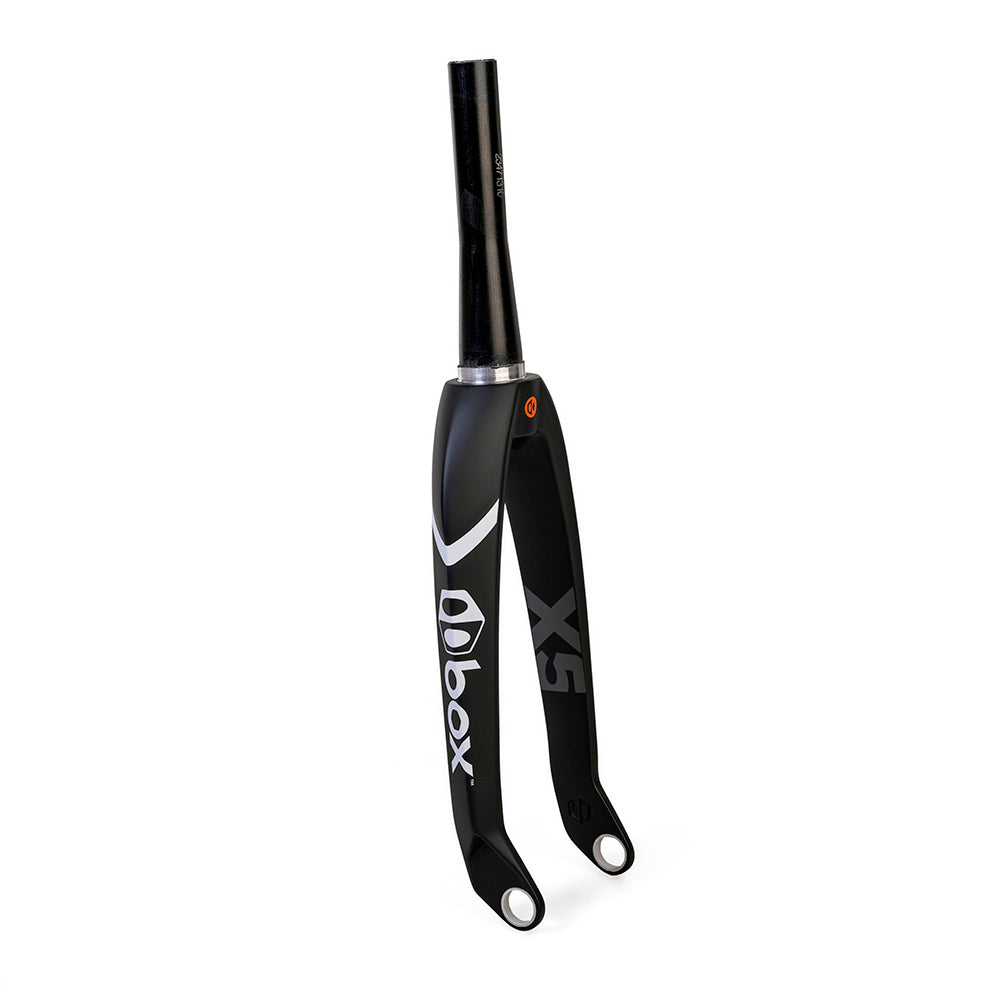 Box One Oversized X5 Pro Carbon Forks Gloss Black